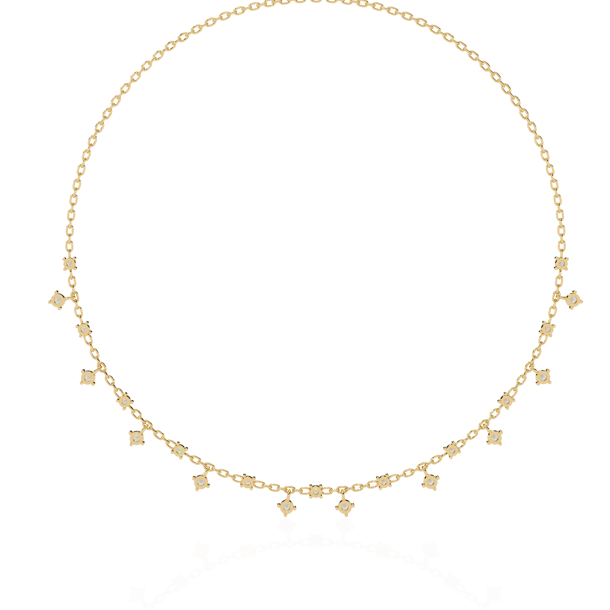 Graceful Cascade Necklace