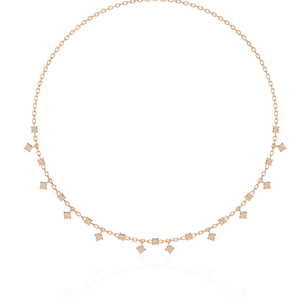Graceful Cascade Necklace