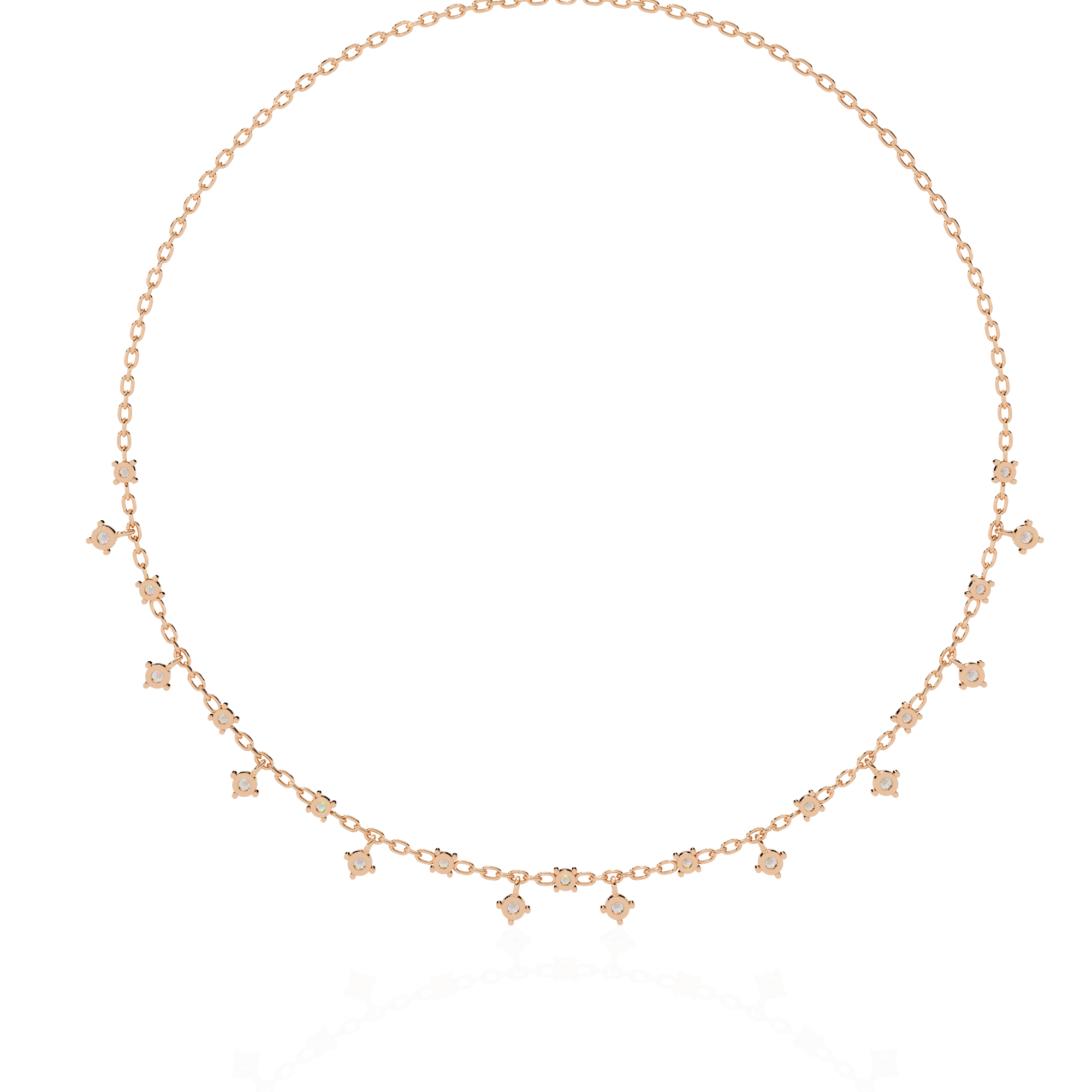 Graceful Cascade Necklace
