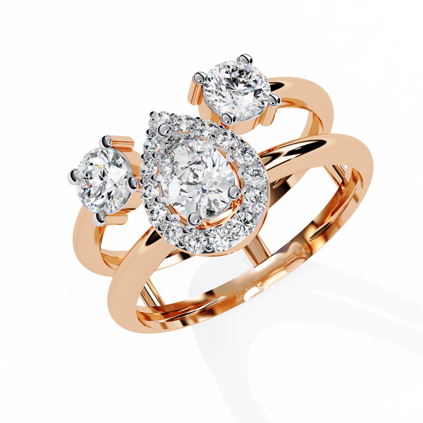 Diamond Trinity Ring