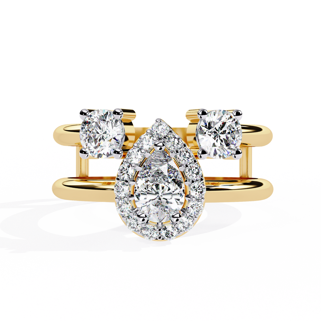 Diamond Trinity Ring
