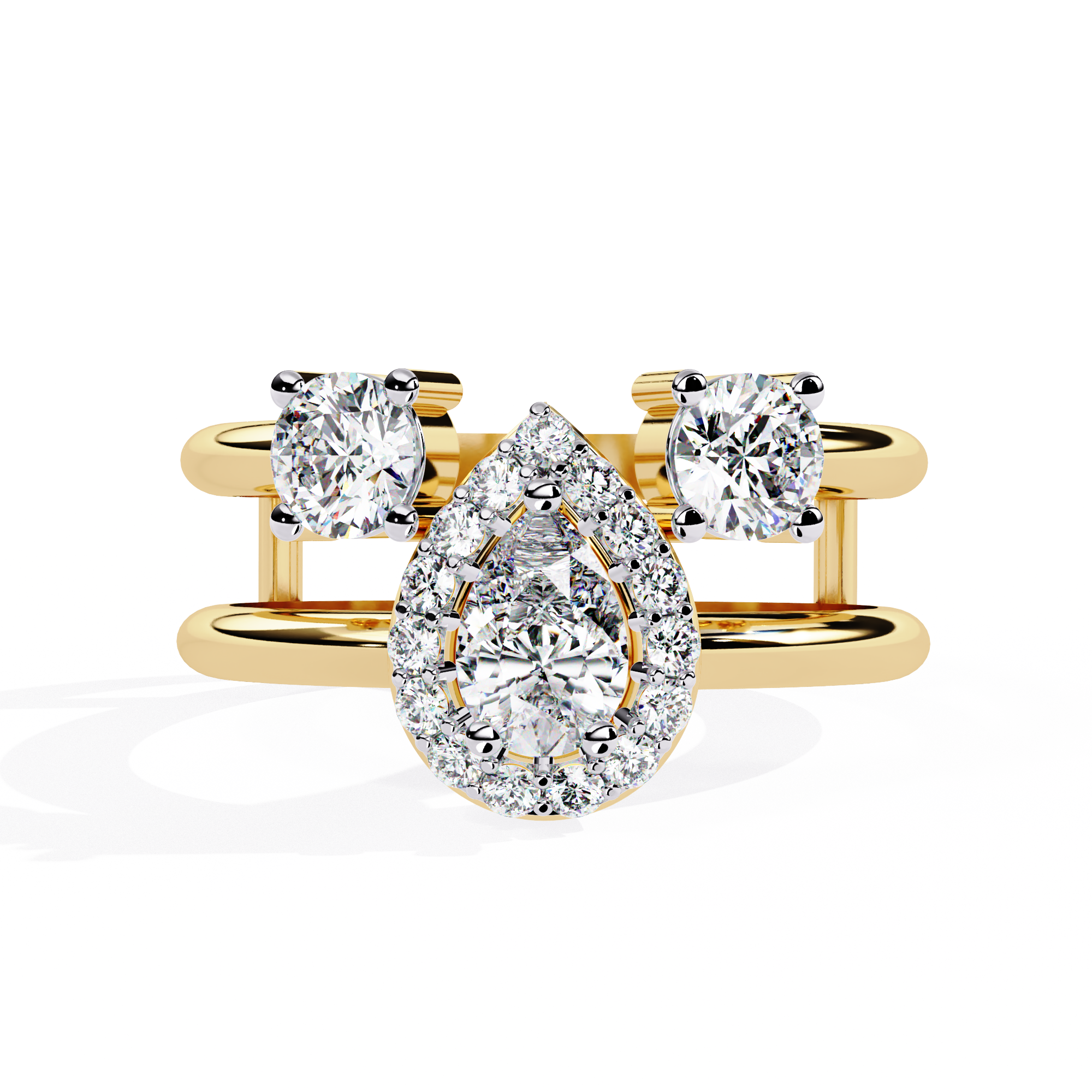 Diamond Trinity Ring