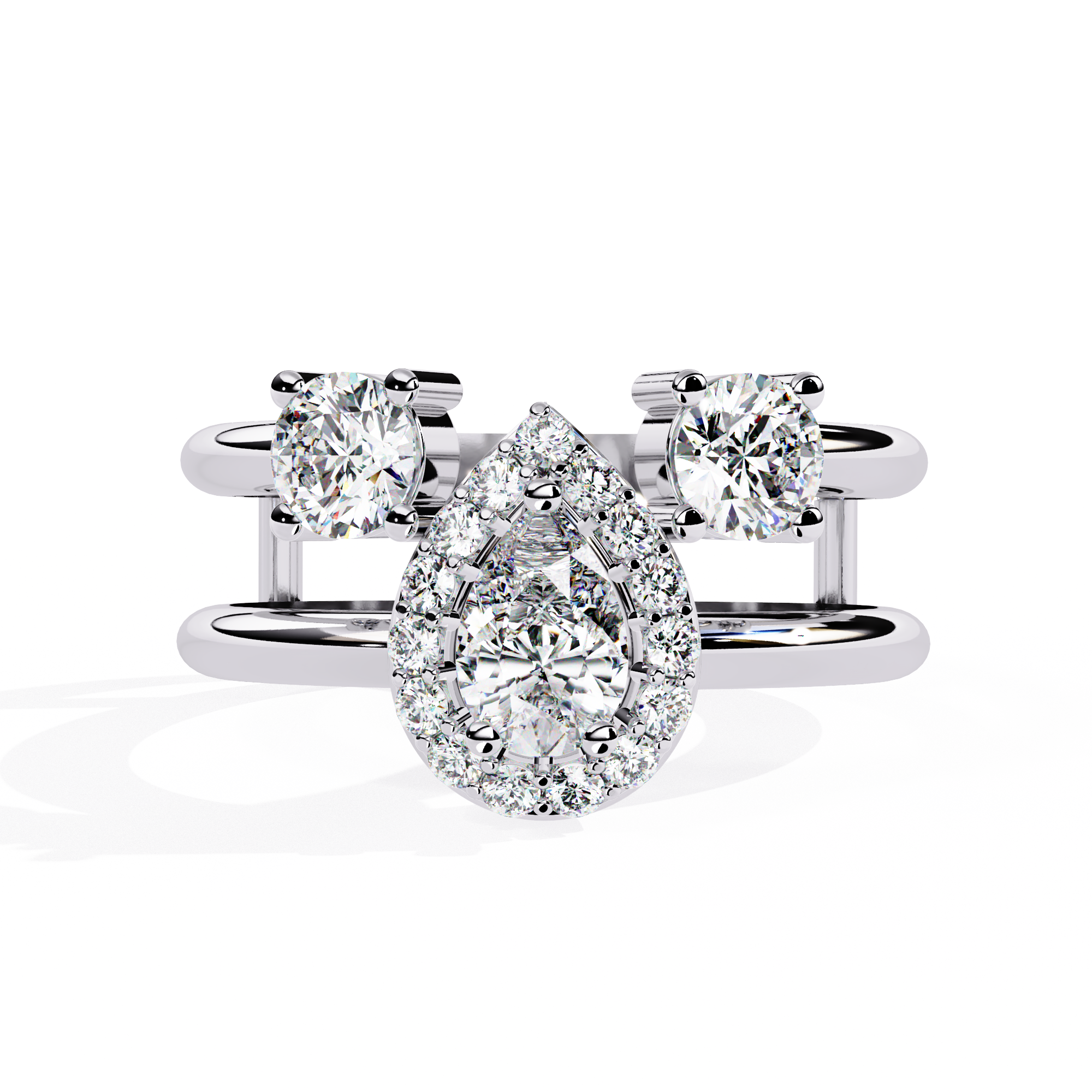 Diamond Trinity Ring