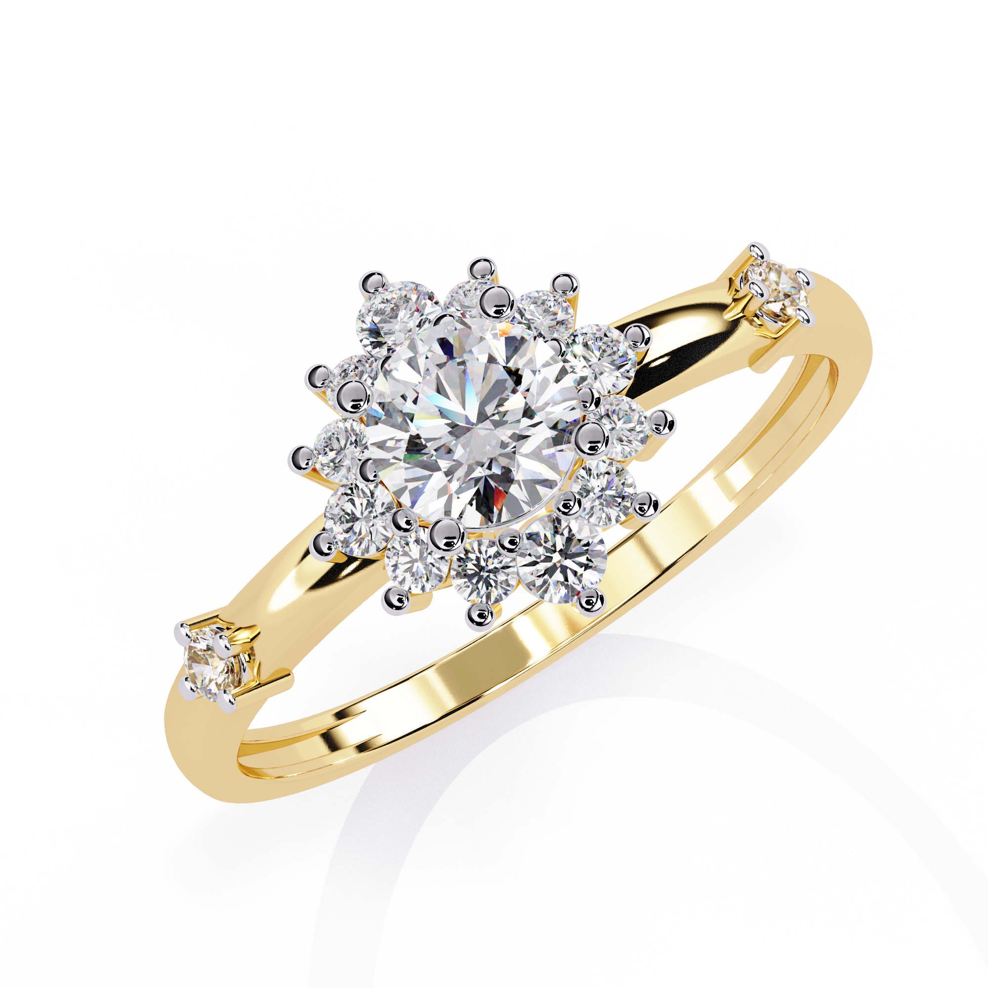 Sunshine Diamond Ring