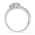 Open Embrace Diamond Ring