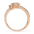 Open Embrace Diamond Ring