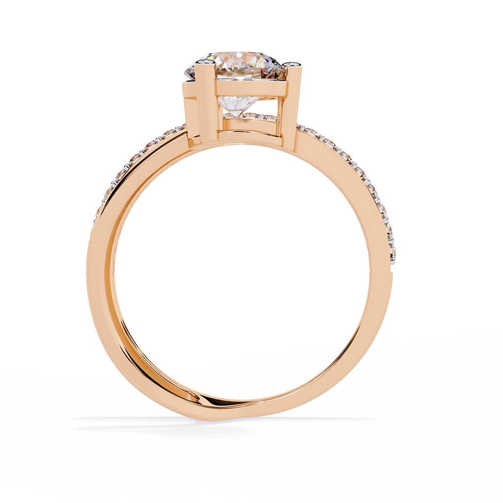 Solitaire Spectrum Ring