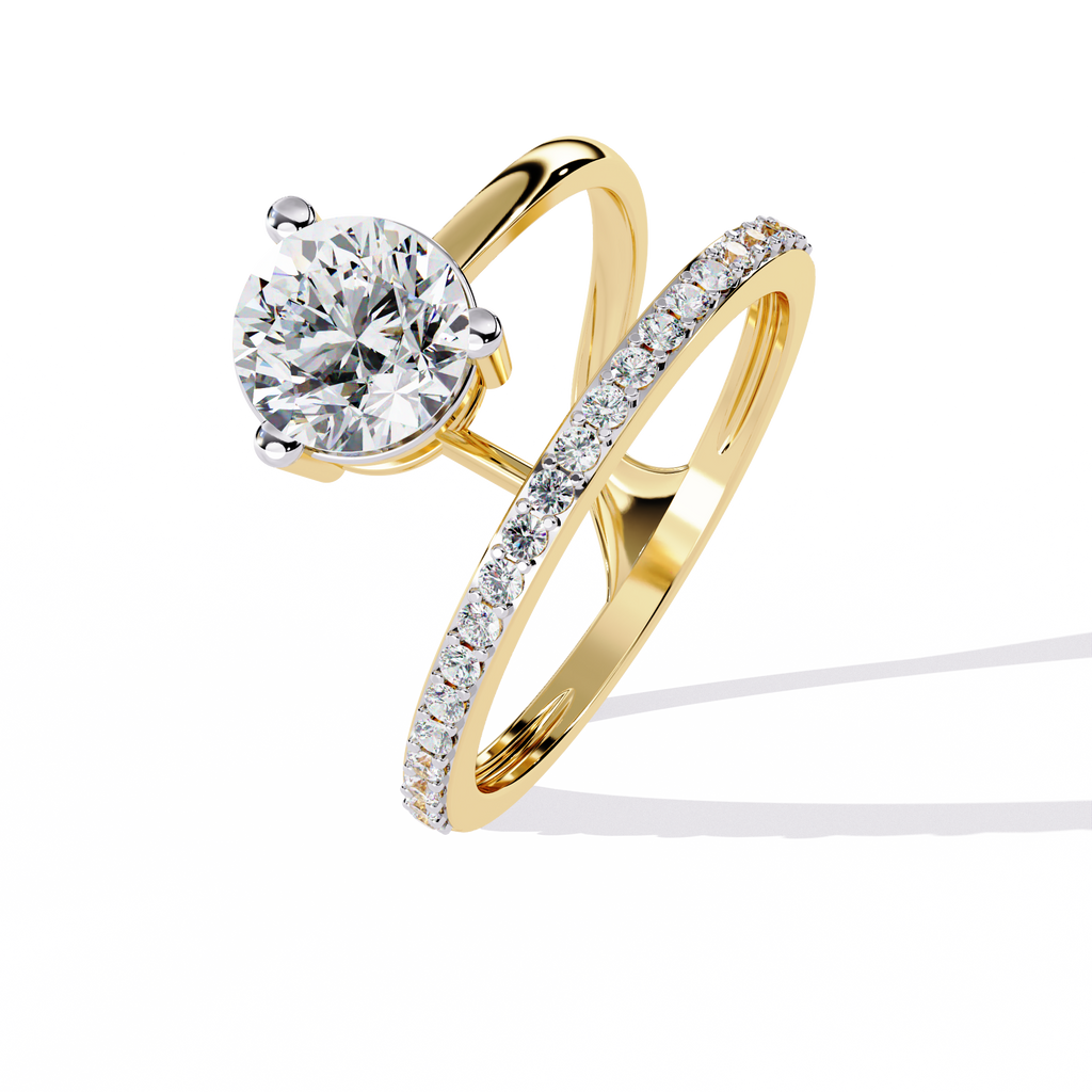 Solitaire Spectrum Ring