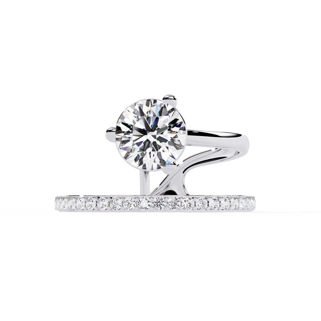 Solitaire Spectrum Ring