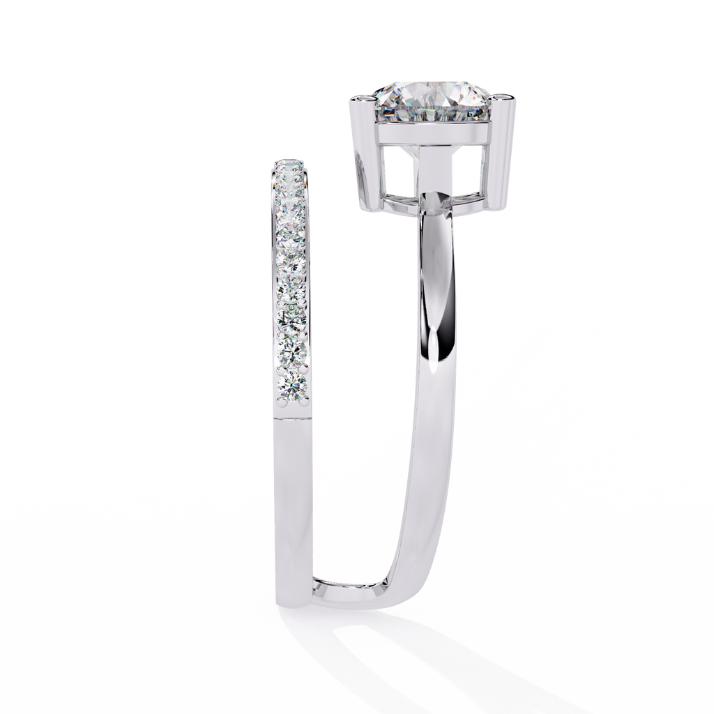 Solitaire Spectrum Ring