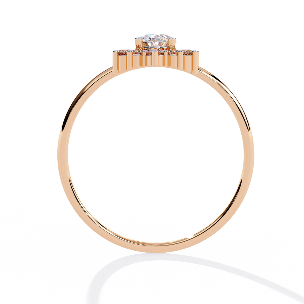 Oval Glow Diamond Ring