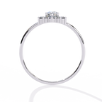 Oval Glow Diamond Ring