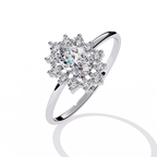 Oval Glow Diamond Ring