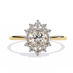 Oval Glow Diamond Ring