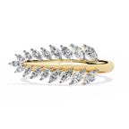 Foliage Flair Diamond Ring