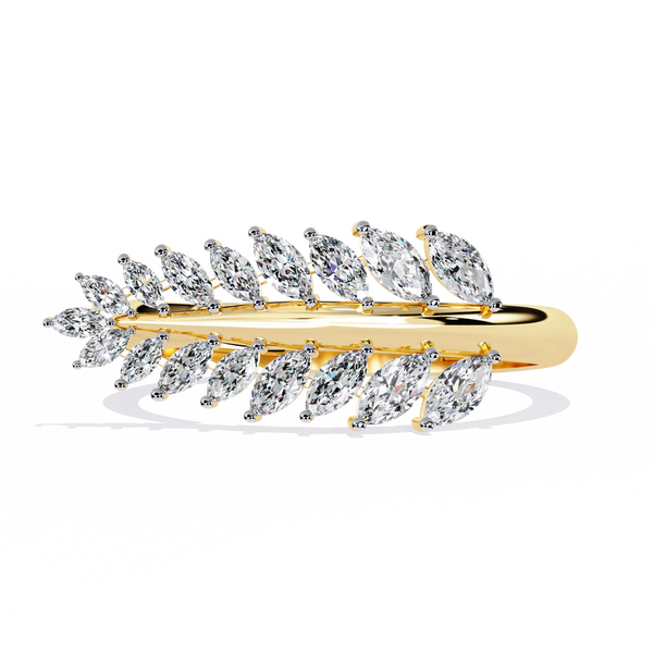 Foliage Flair Diamond Ring