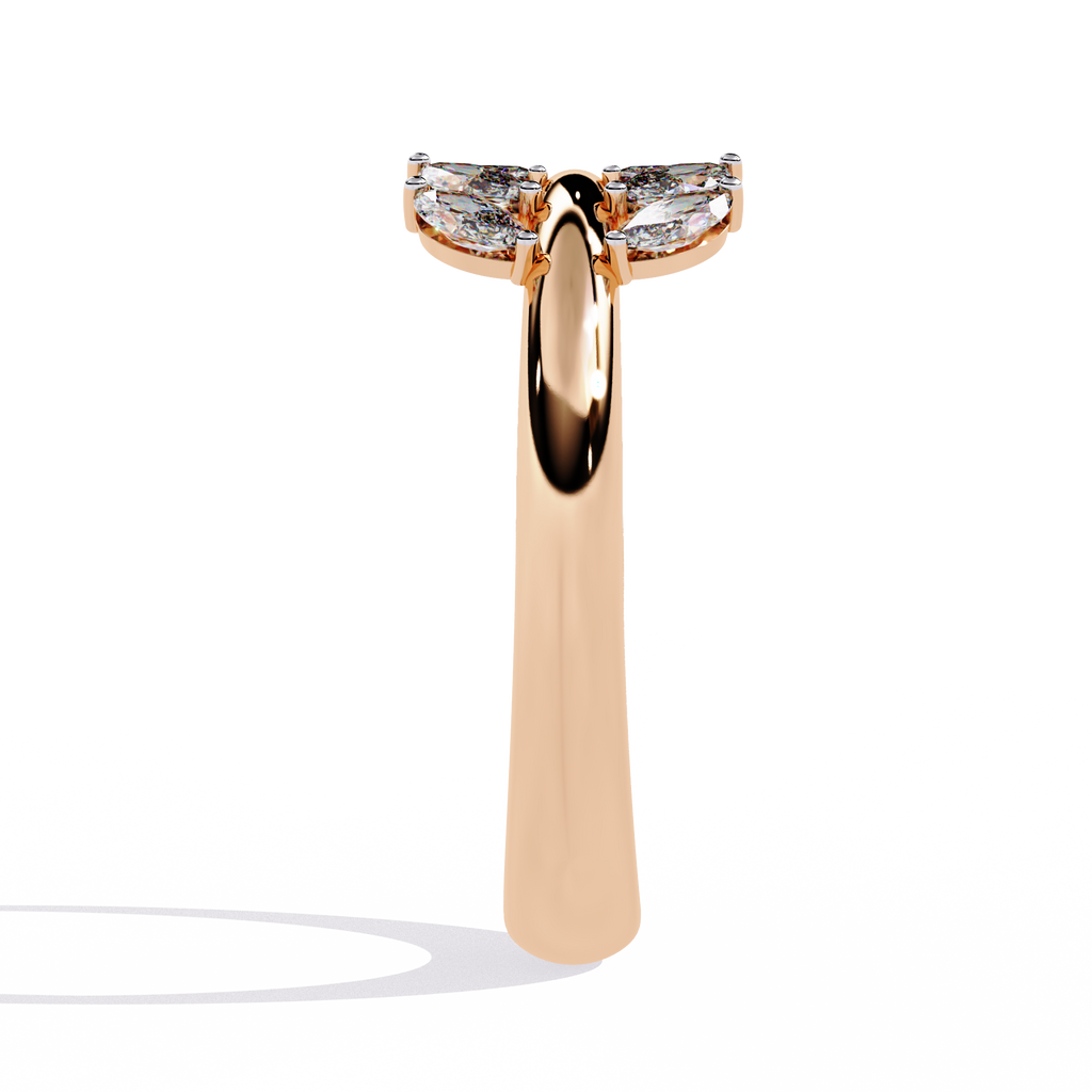 Foliage Flair Diamond Ring