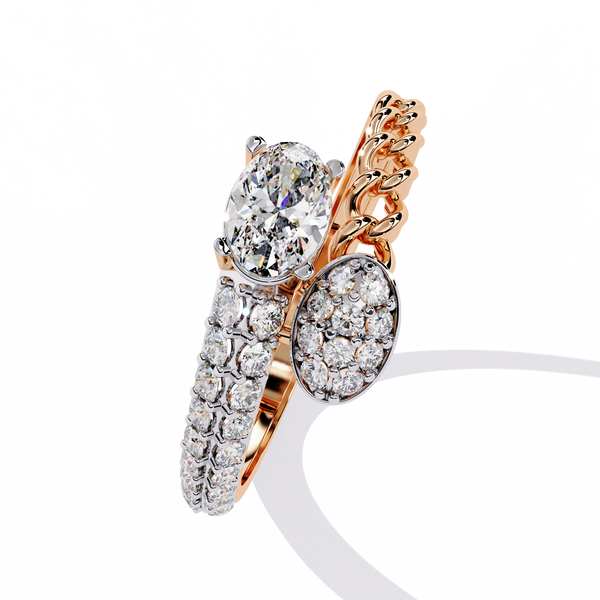 Solaire Diamond Embrace Ring