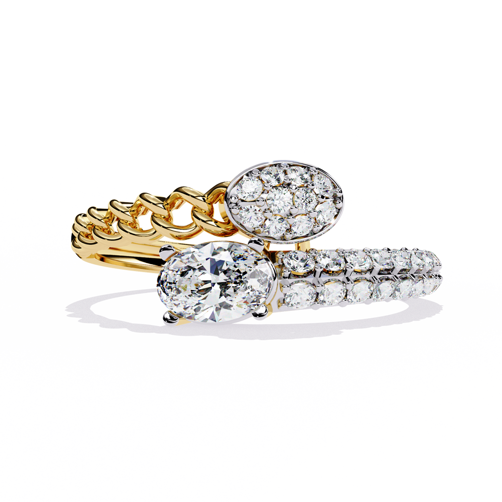 Solaire Diamond Embrace Ring