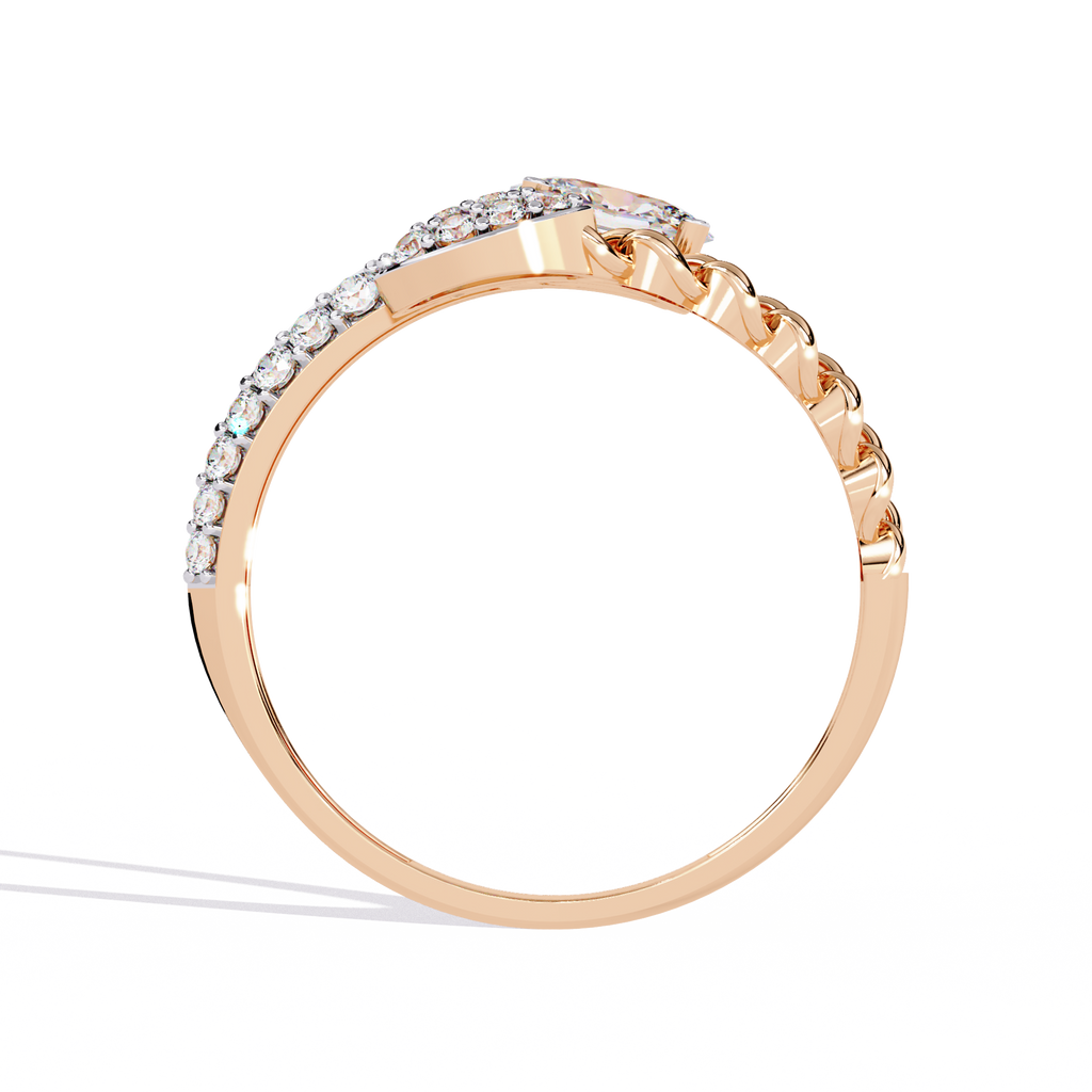 Solaire Diamond Embrace Ring
