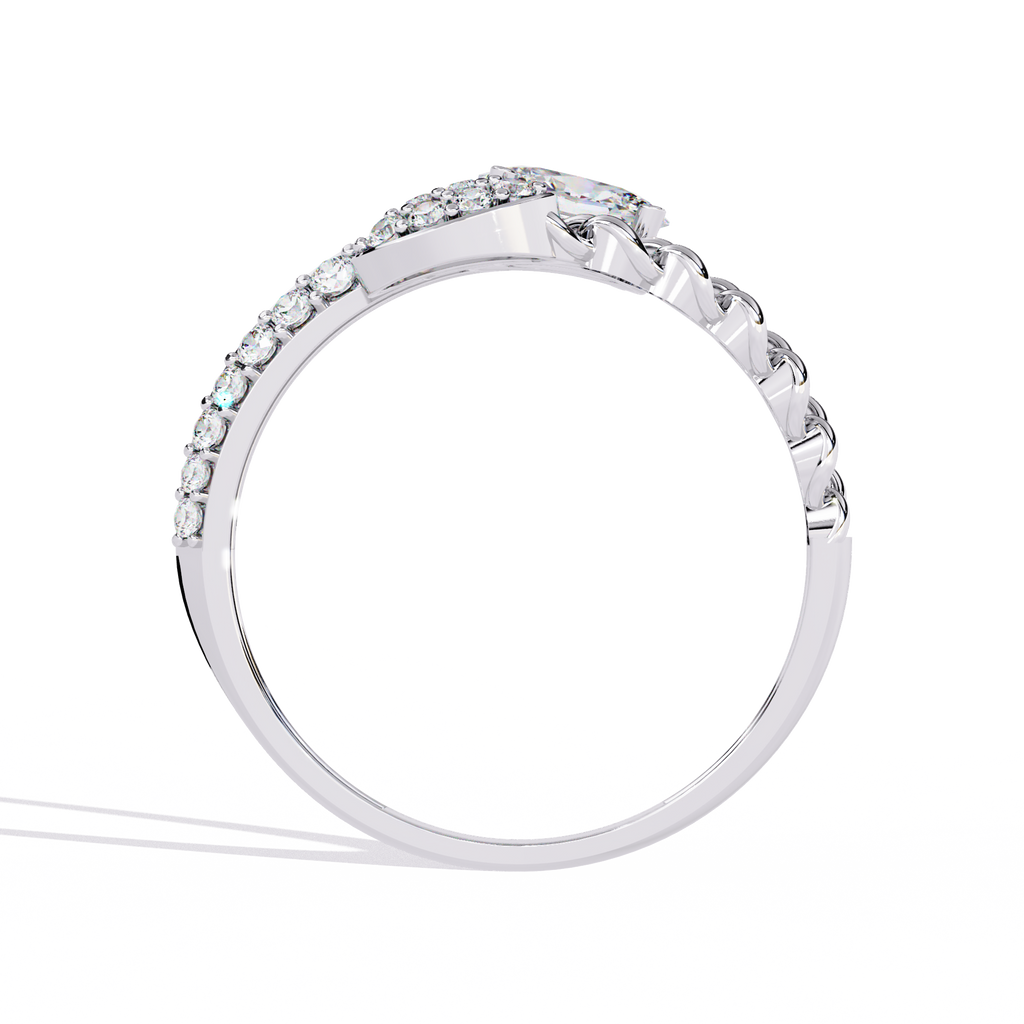 Solaire Diamond Embrace Ring