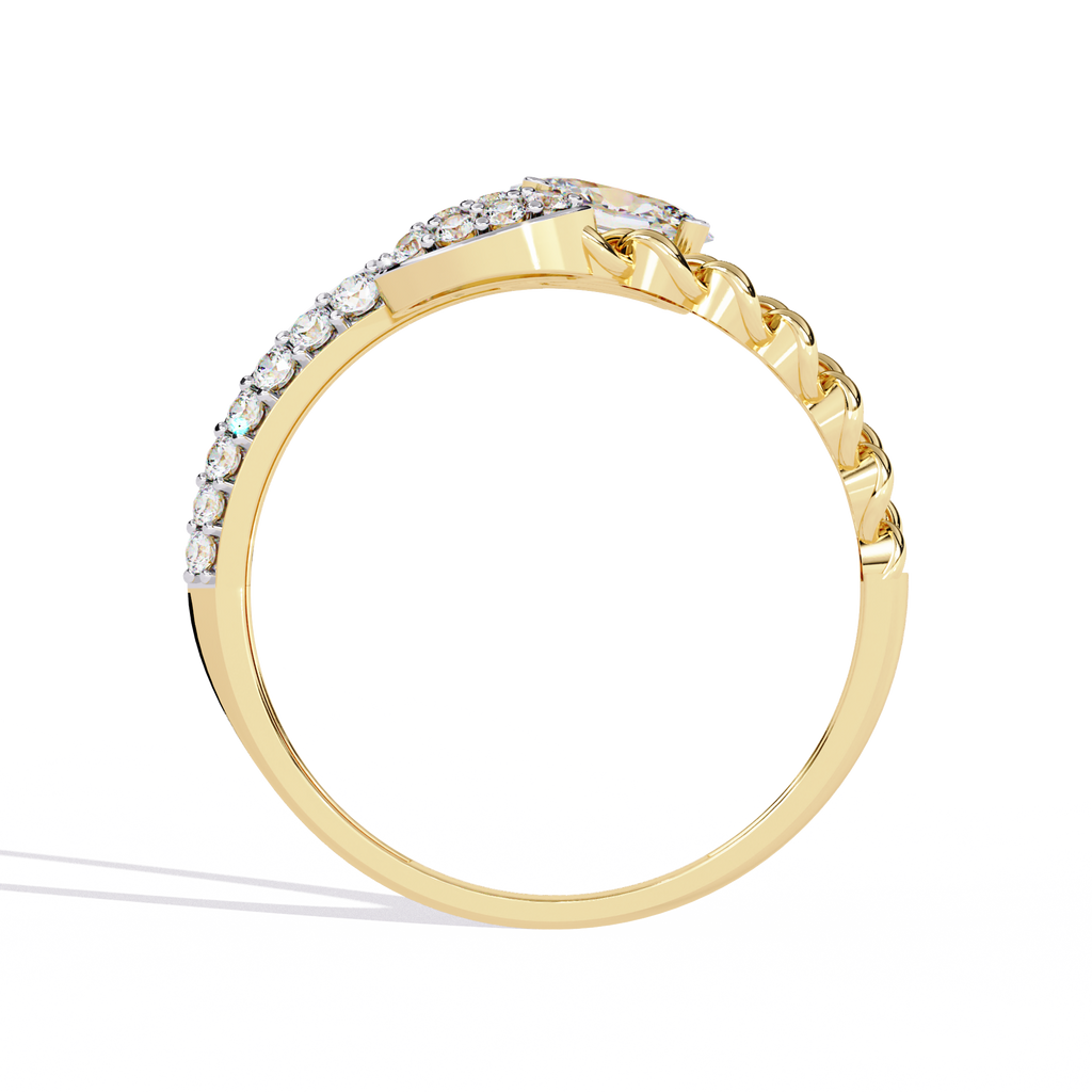 Solaire Diamond Embrace Ring