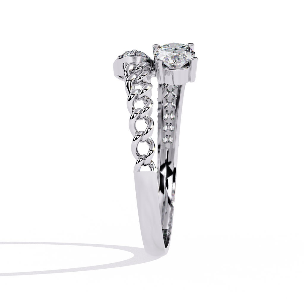 Solaire Diamond Embrace Ring