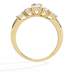 Luxury Linear Diamond Ring