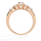 Luxury Linear Diamond Ring