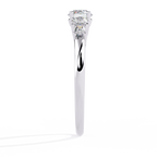 Luxury Linear Diamond Ring