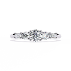 Luxury Linear Diamond Ring