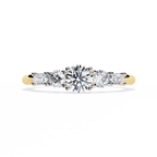 Luxury Linear Diamond Ring