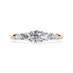 Luxury Linear Diamond Ring