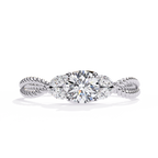 Eternal Knot Diamond Ring