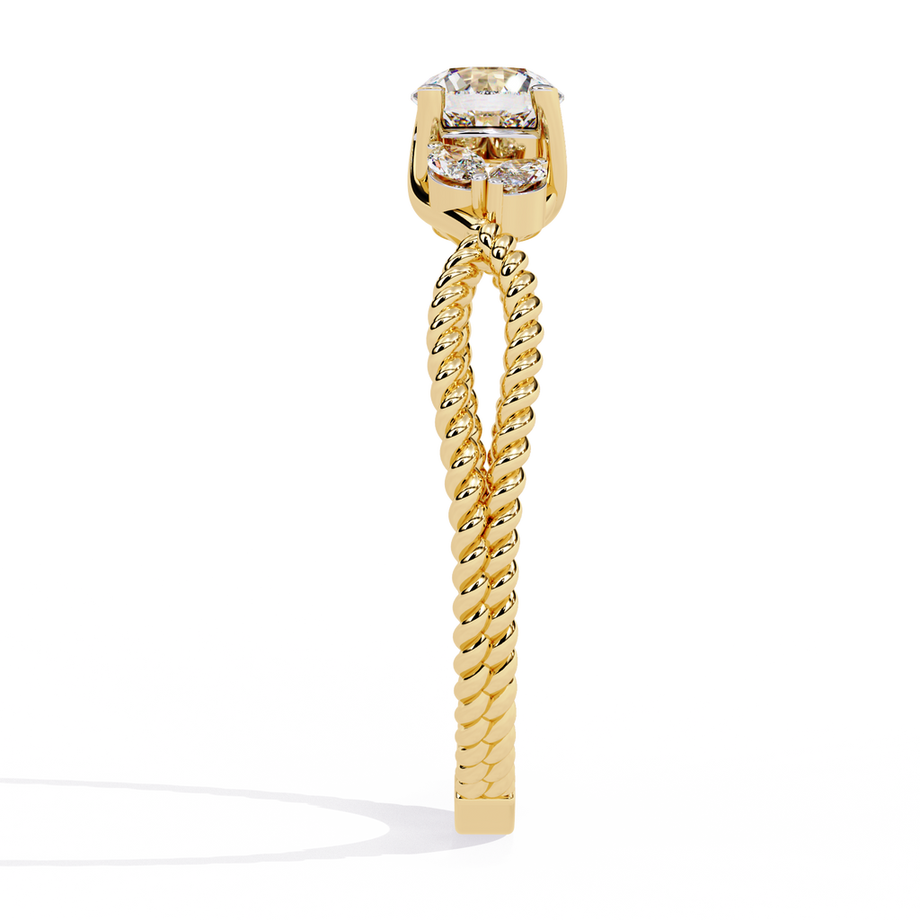 Eternal Knot Diamond Ring