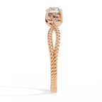 Eternal Knot Diamond Ring