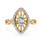 Vintage Spinner Diamond Ring