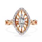 Vintage Spinner Diamond Ring