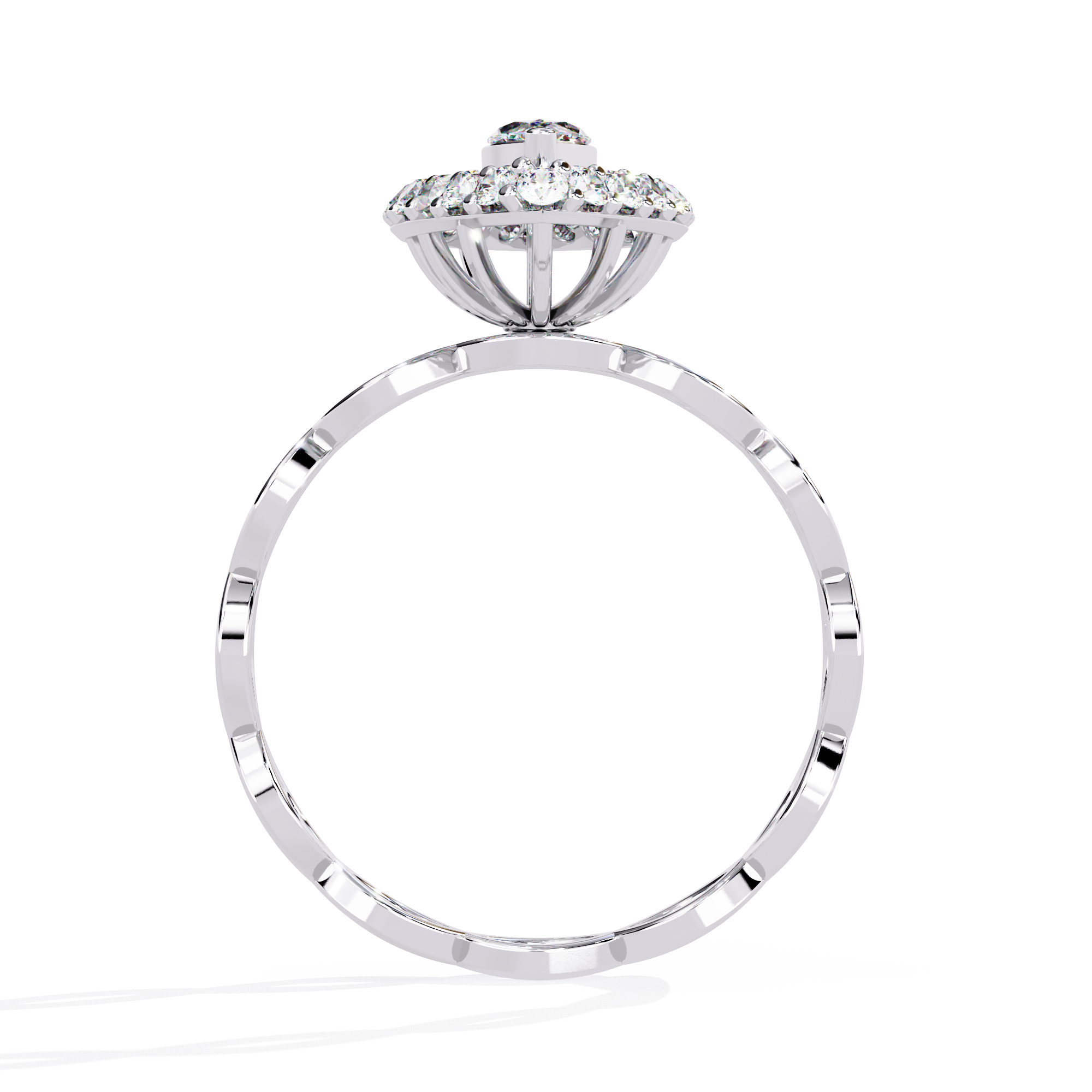 Vintage Spinner Diamond Ring