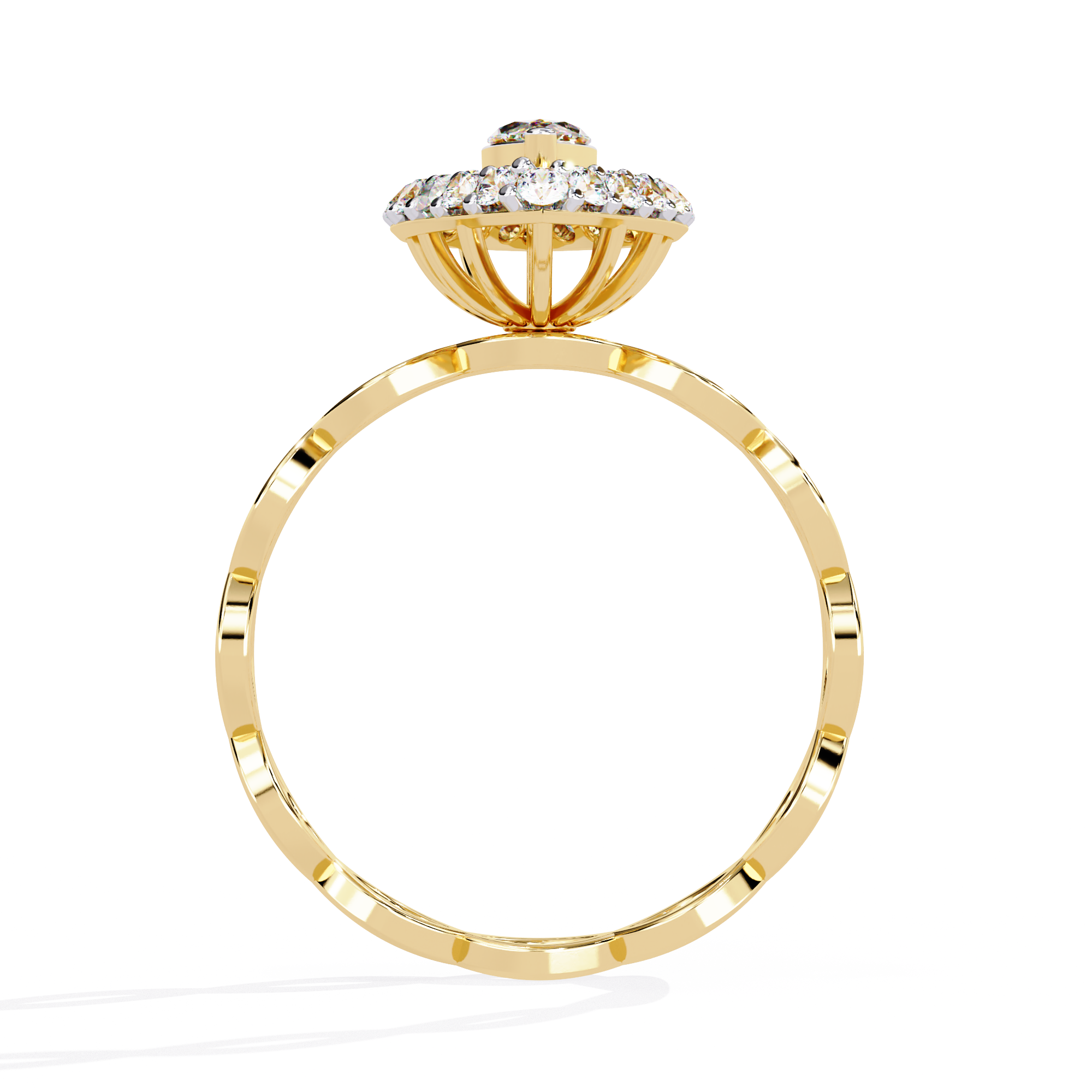 Vintage Spinner Diamond Ring