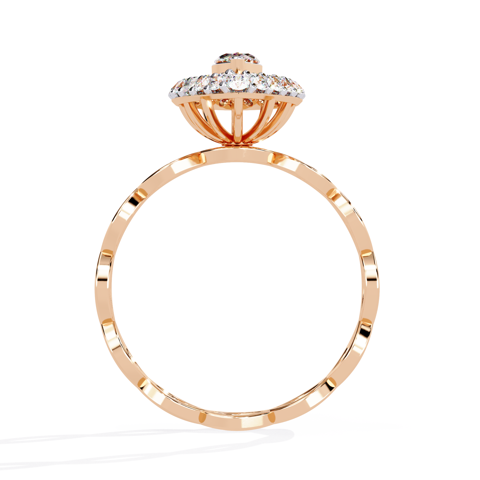 Vintage Spinner Diamond Ring