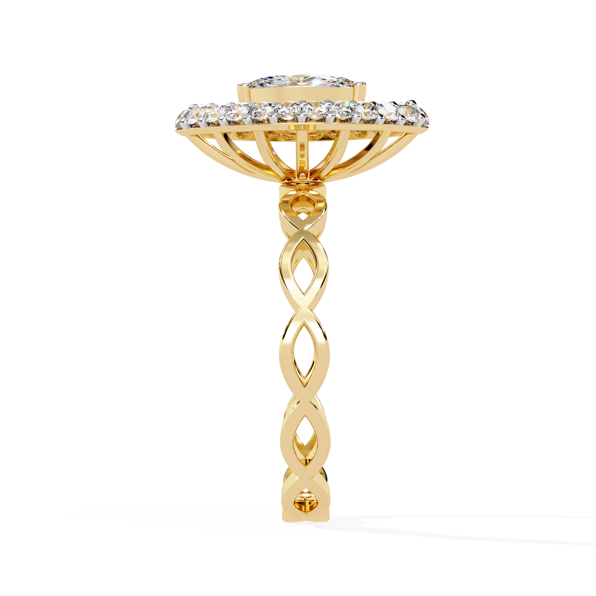 Vintage Spinner Diamond Ring