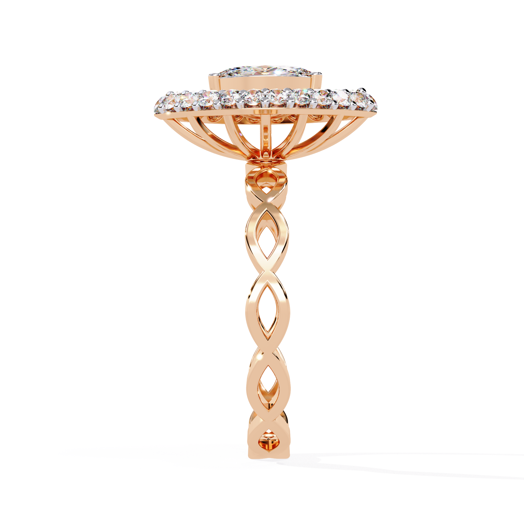 Vintage Spinner Diamond Ring