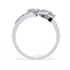 Floral Sparkle Diamond Ring