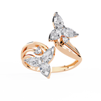 Butterfly Wings Diamond Ring
