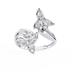 Butterfly Wings Diamond Ring