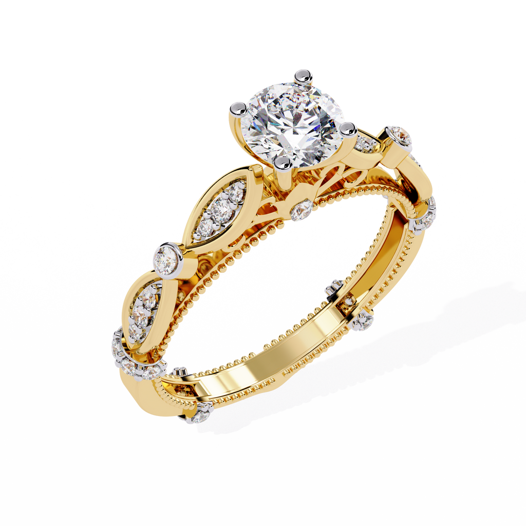 Floral Antique Ring