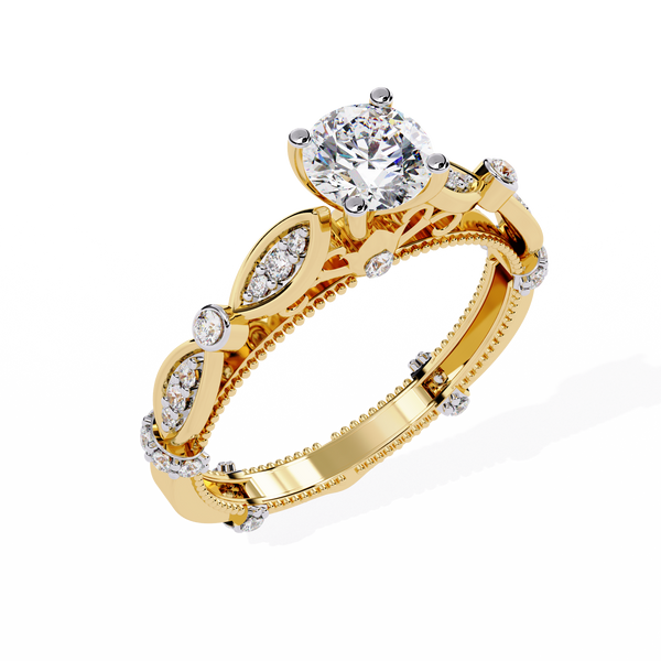 Floral Antique Ring