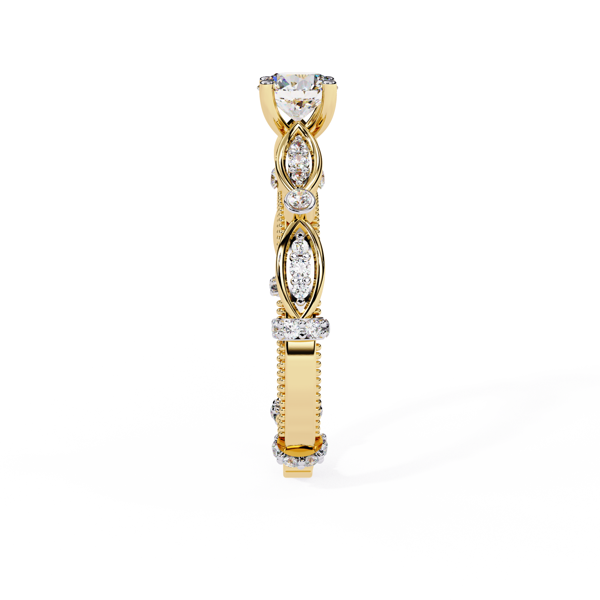Floral Antique Ring