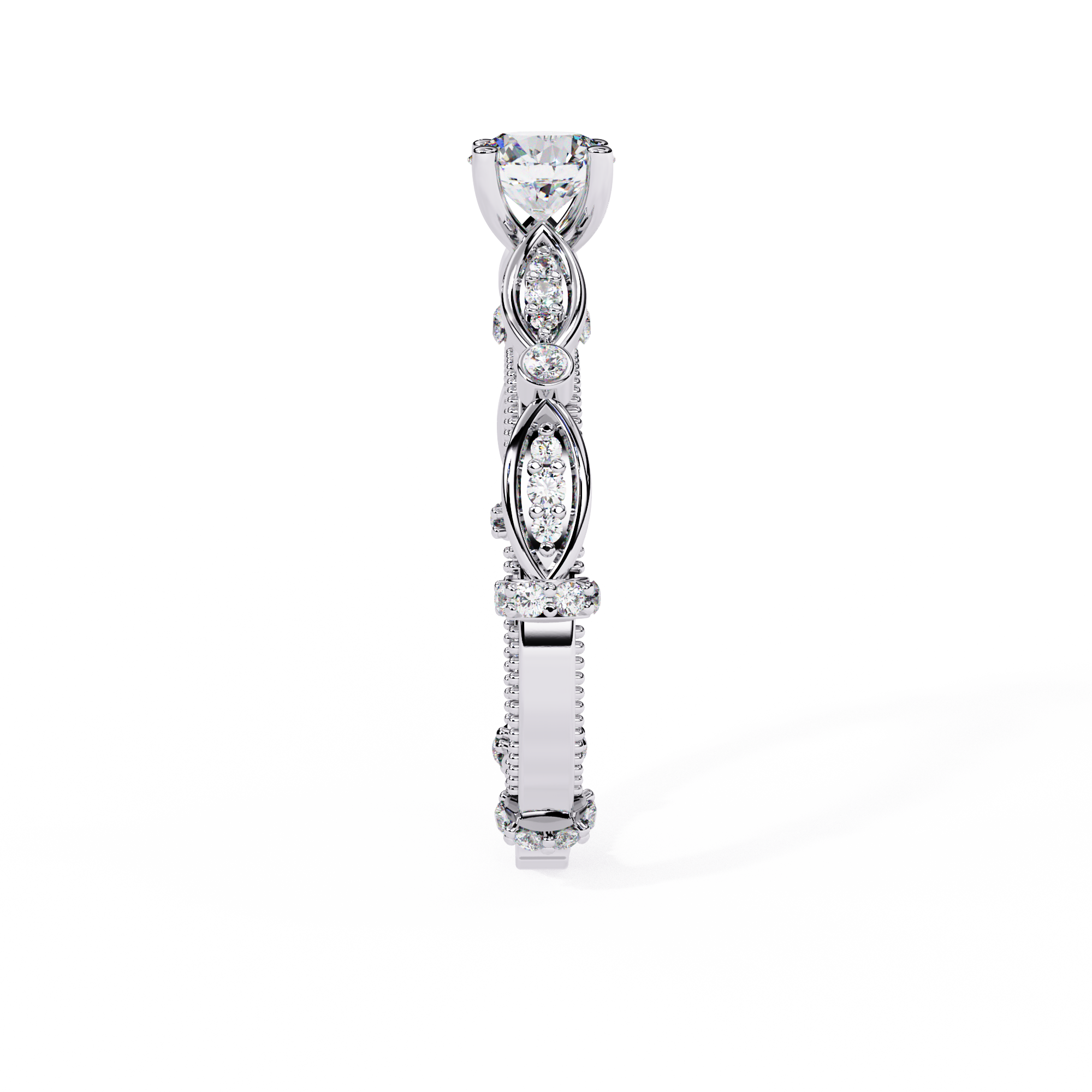 Floral Antique Ring